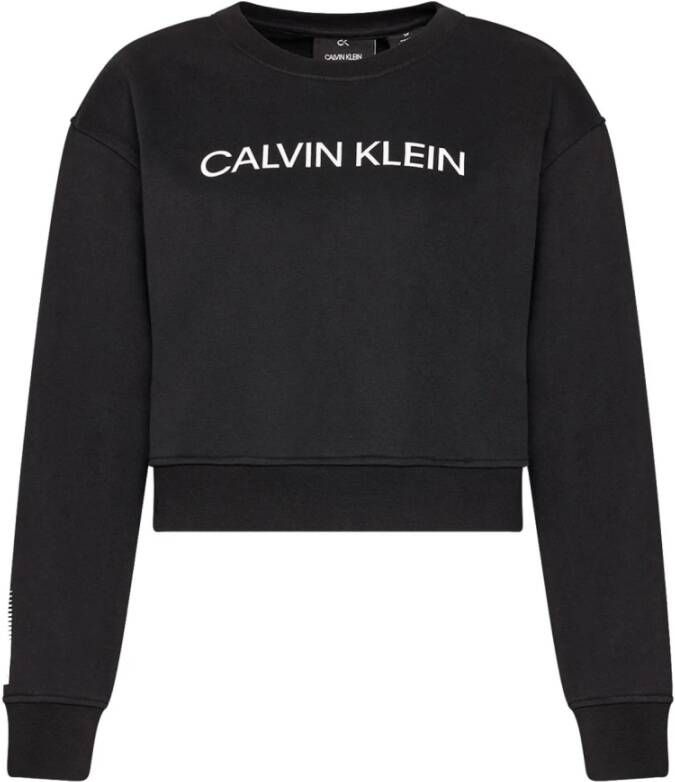 Sweatshirt PW Pullover met calvin klein logo opschrift