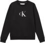 Calvin Klein Zwarte COL Sweaters Stijlvol en Comfortabel Black Heren - Thumbnail 1