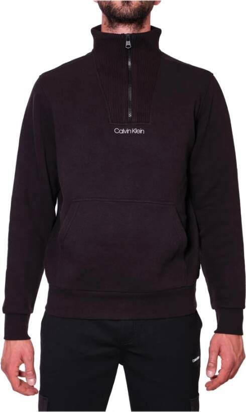 Calvin Klein Trainingsshirt Blijf warm en stijlvol Black Heren
