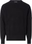 Calvin Klein Heren Paricollo Stitch Sweatshirt Black Heren - Thumbnail 1