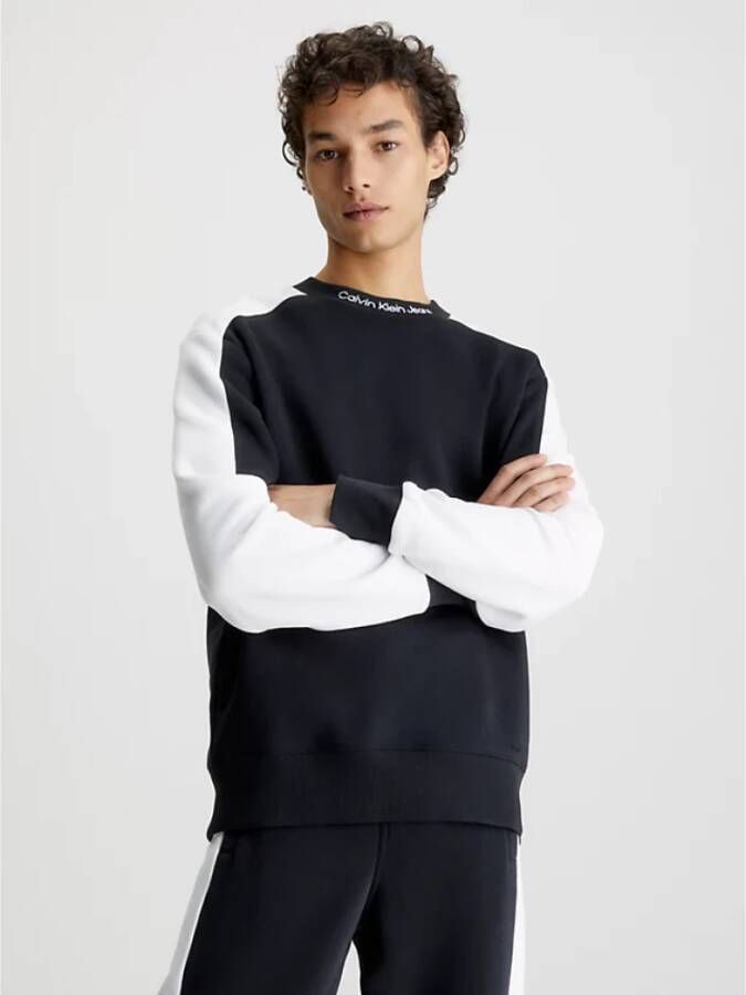Calvin Klein Sweatshirt Zwart Heren