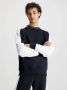 Calvin Klein Colorblock Sweater met ronde hals Black Heren - Thumbnail 3