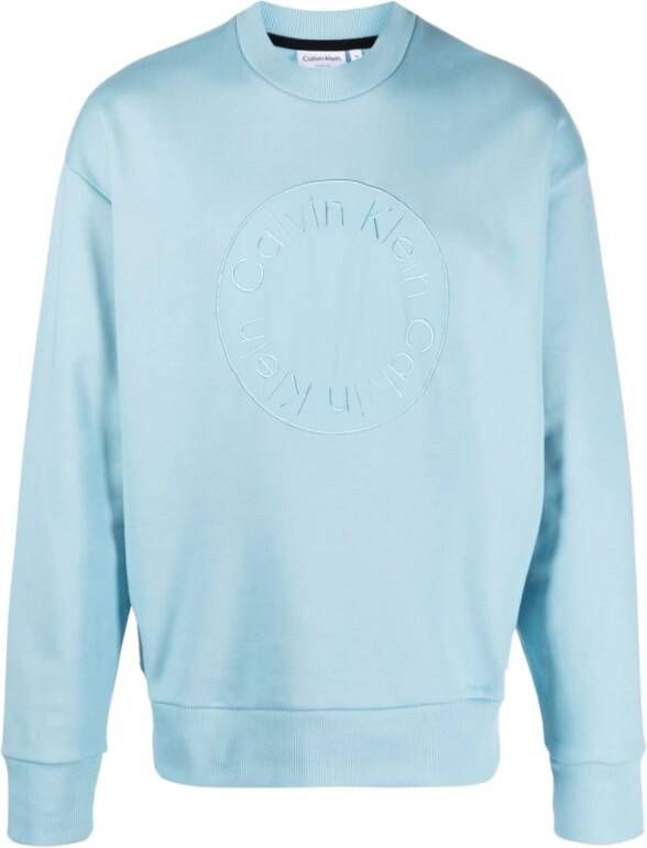 Calvin Klein Sweatshirts Blauw Heren