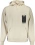 Calvin Klein Beige katoenen sweatshirt met capuchon en logo Beige Heren - Thumbnail 2