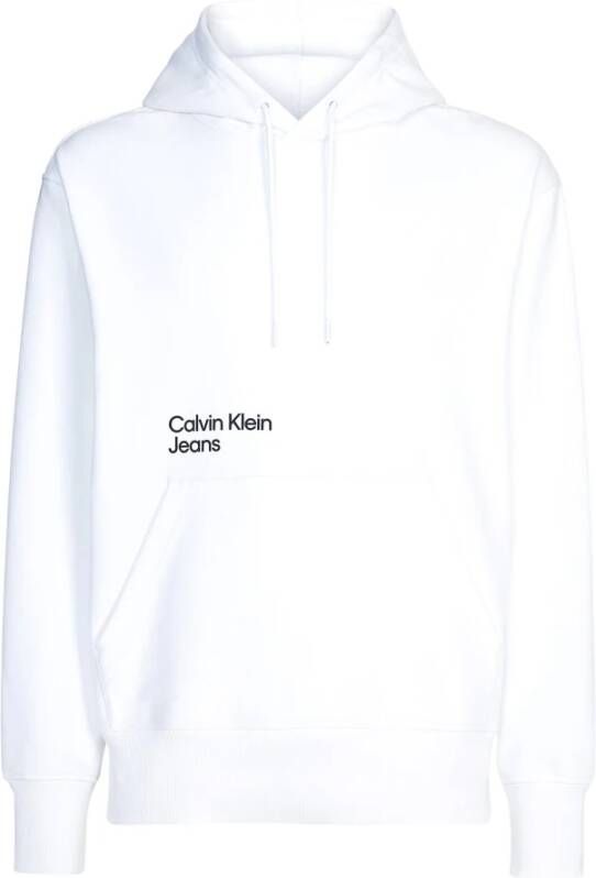 Calvin Klein Sweatshirts & Hoodies Wit Heren