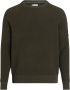 Calvin Klein Jeans Verfijnde Crewneck Sweater met Monogram Mouwembleem Green Heren - Thumbnail 3