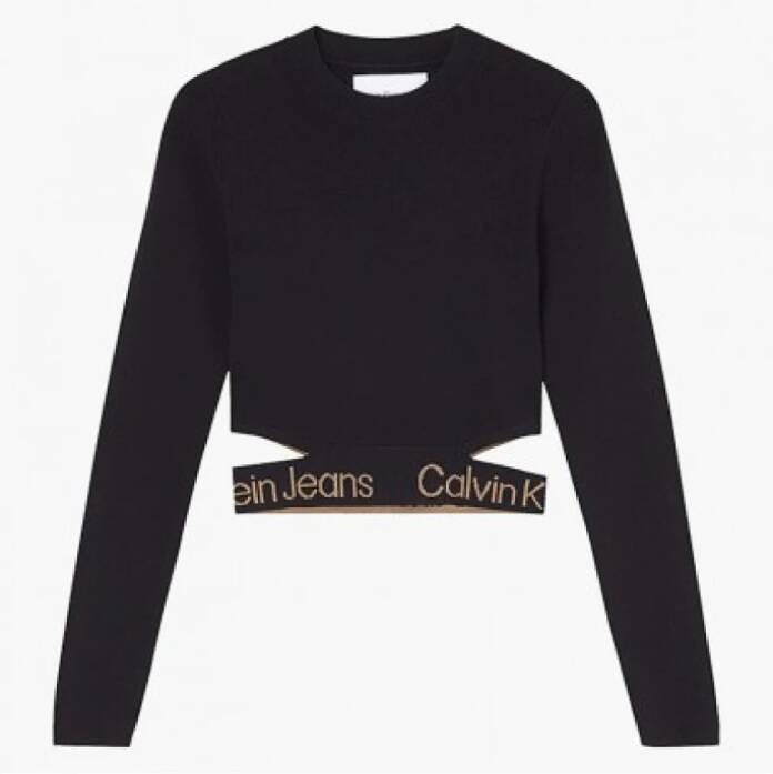 Calvin Klein Sweatshirts; Hoodies Zwart Dames