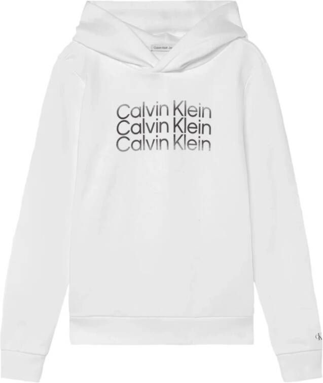 Calvin Klein Jeans Sweater INSTITUTIONAL CUT OFF LOGO HOODIE