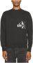 Calvin Klein Glitched CK Logo Sweatshirt Black Heren - Thumbnail 3