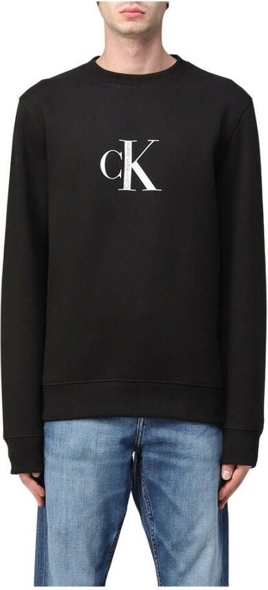 Calvin Klein Sweatshirts Zwart Heren
