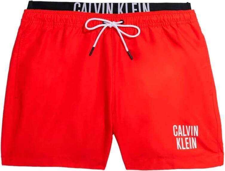 Calvin Klein Medium Double Waistband Zwemshort Heren