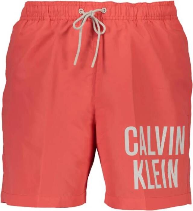 Calvin Klein Swimsuit Parts Under Man Pink Roze Heren