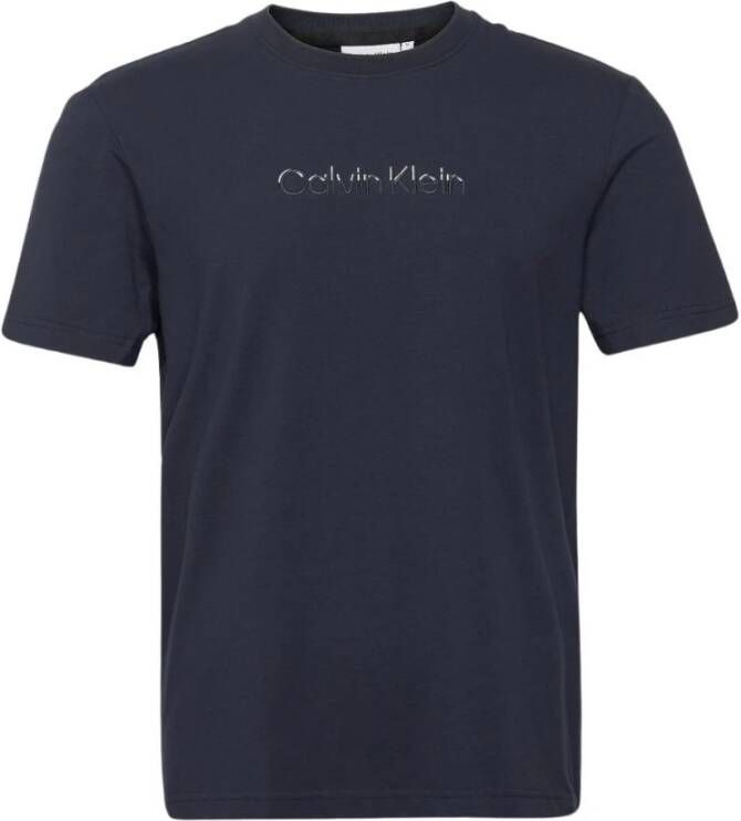 Calvin Klein T-shirt Blauw Heren