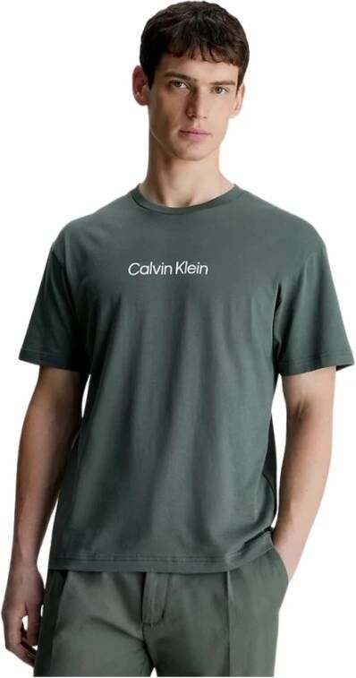 Calvin Klein T-Shirt- CK S S Hero Logo Comfort Groen