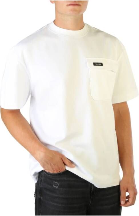 Calvin Klein T-shirt K10K109790 Wit Heren