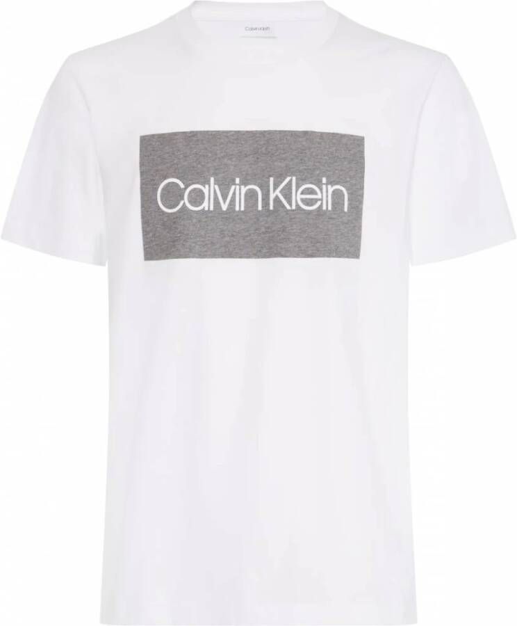Calvin Klein T -shirt kudde logo Wit (K10K103654 105) Wit Heren