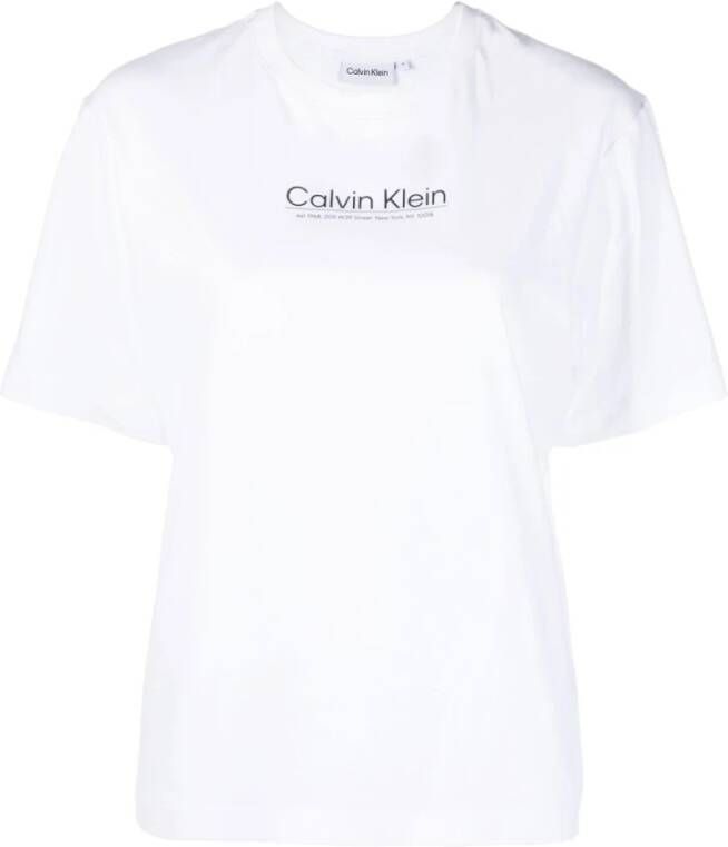 Calvin Klein T-Shirt Wit Dames