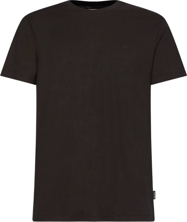 Calvin Klein T-Shirt Zwart Heren