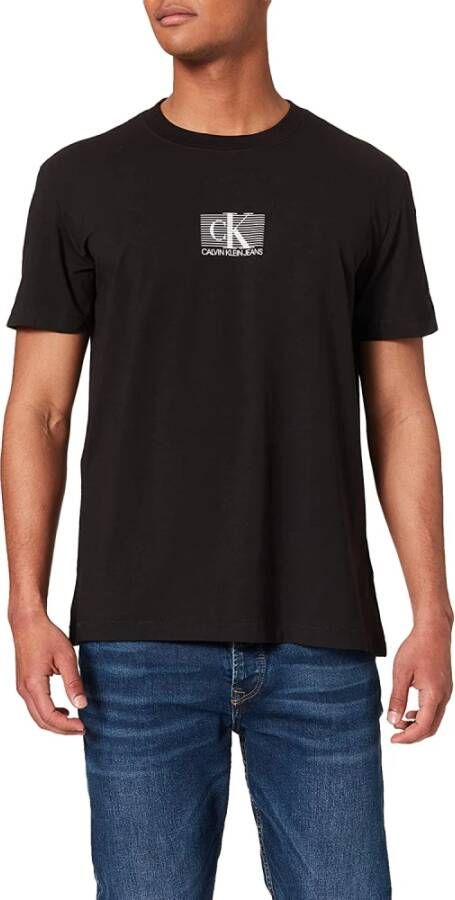 Calvin Klein t-shirt Zwart Heren