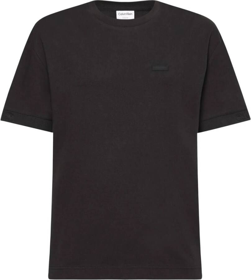 CK Calvin Klein T-shirt met labeldetails