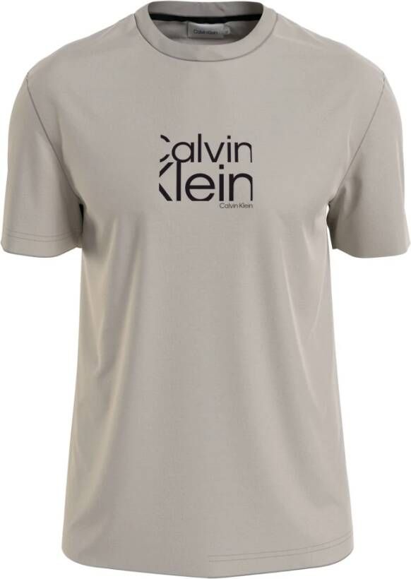 Calvin Klein T-Shirts Beige Heren