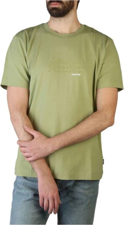 Calvin Klein T-shirt K10K108835 Groen Heren