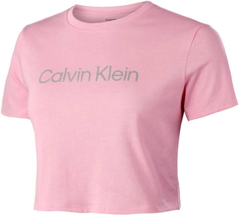Calvin Klein T-shirts Roze Dames