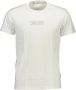 Calvin Klein Jeans Heren Witte Effen T-shirt White Heren - Thumbnail 6
