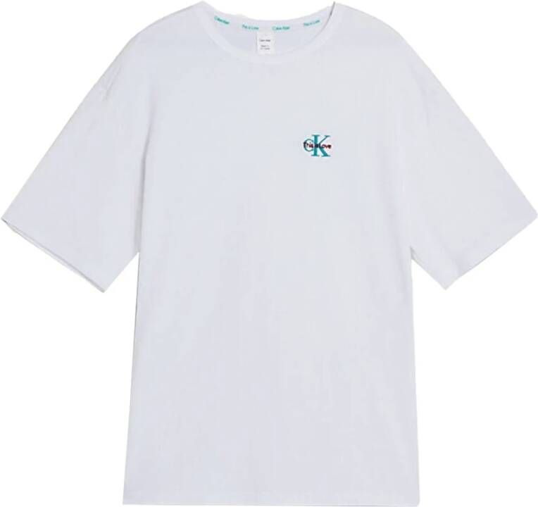 Calvin Klein T-Shirts Wit Heren