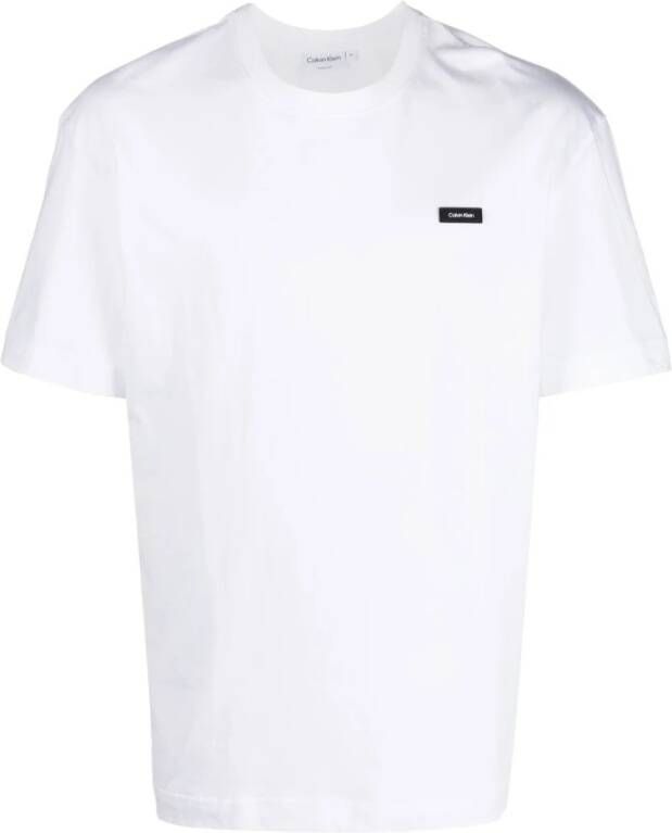 Calvin Klein YAF Heren T-shirt Wit White Heren