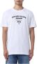 Calvin Klein Jeans Heren Print T-shirt Wit Korte Mouw White Heren - Thumbnail 1