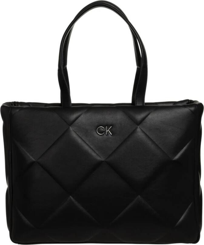 Calvin Klein Zwarte Schoudertas met Ritssluiting Black Dames - Foto 3