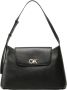 Calvin Klein Zwarte dames schoudertas met verstelbare handvat en ritssluiting Black Dames - Thumbnail 1