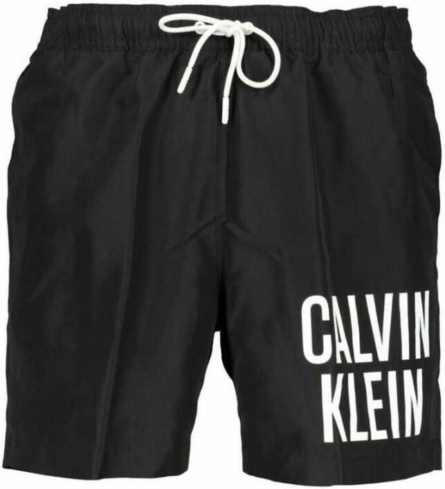 Calvin Klein Medium Trekkoord Strandshorts Black Heren - Foto 3