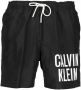 Calvin Klein Medium Trekkoord Strandshorts Black Heren - Thumbnail 2