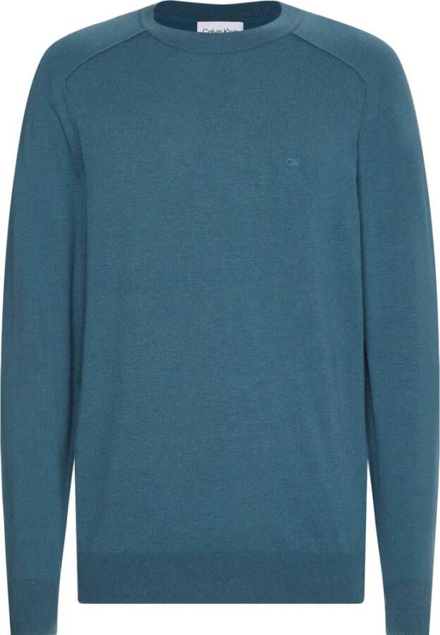 Calvin Klein Triick Modern Modal Crew-Neck Blauw Heren
