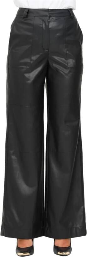 Calvin Klein Jeans Trousers Black Zwart Dames