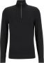 Calvin Klein Trui- CK Merino Quarter ZIP Zwart Heren - Thumbnail 1
