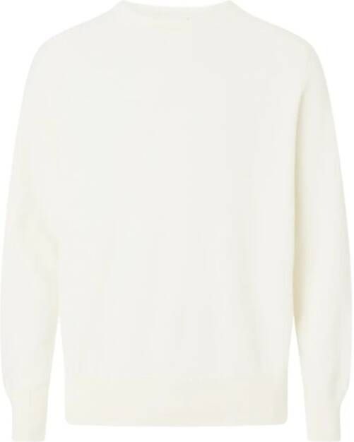 Calvin Klein Trui met ronde hals Wit Heren