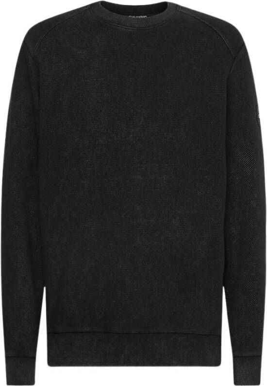 CK Calvin Klein Sweatshirt van twill-jersey