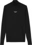 Calvin Klein Zwarte Trui Ronde Hals Regular Fit Black Heren - Thumbnail 1