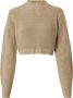 Calvin Klein Chunky Beige Sweater Beige Dames - Thumbnail 1