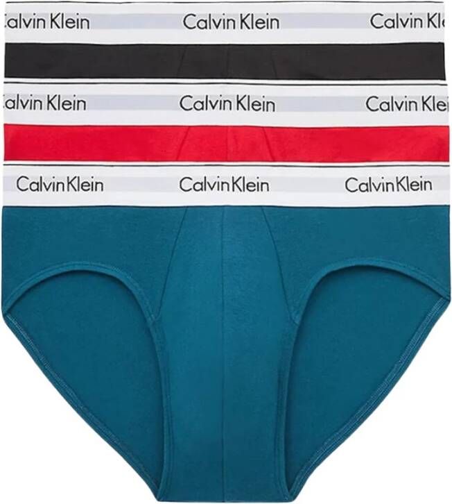 Calvin Klein Underwear Slip met labeldetails in een set van 3 stuks