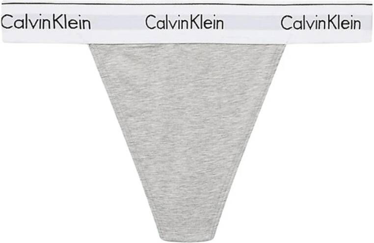 Calvin Klein Grijze Bedrukte Onderkleding voor Vrouwen Gray Dames