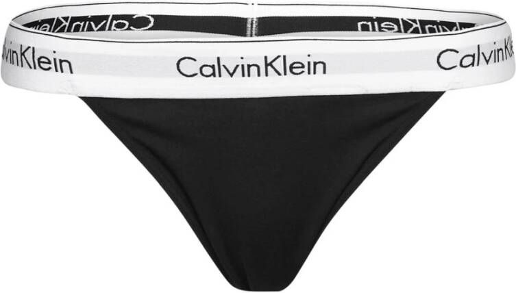 Calvin Klein Gedrukte onderkleding voor dames voor herfst winter Black Dames