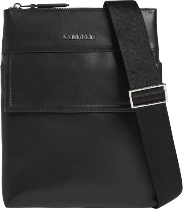 Calvin Klein utility flap pckt flatpack Zwart Heren