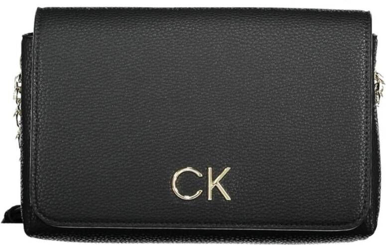 Calvin Klein Lente Zomer Collectie Dames Portemonnee en Kaarthouder Black Dames