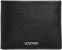 Calvin Klein Heren Portemonnee Zwart Rfid Contrast Details Black Heren - Thumbnail 1