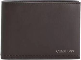 Calvin Klein Bruine Herenportemonnee met RFID-bescherming Brown Heren
