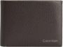 Calvin Klein Bruin Leren Herenportemonnee RFID-blokkering Brown Heren - Thumbnail 1